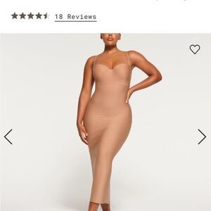 Underwire Bodycon Dress Skims